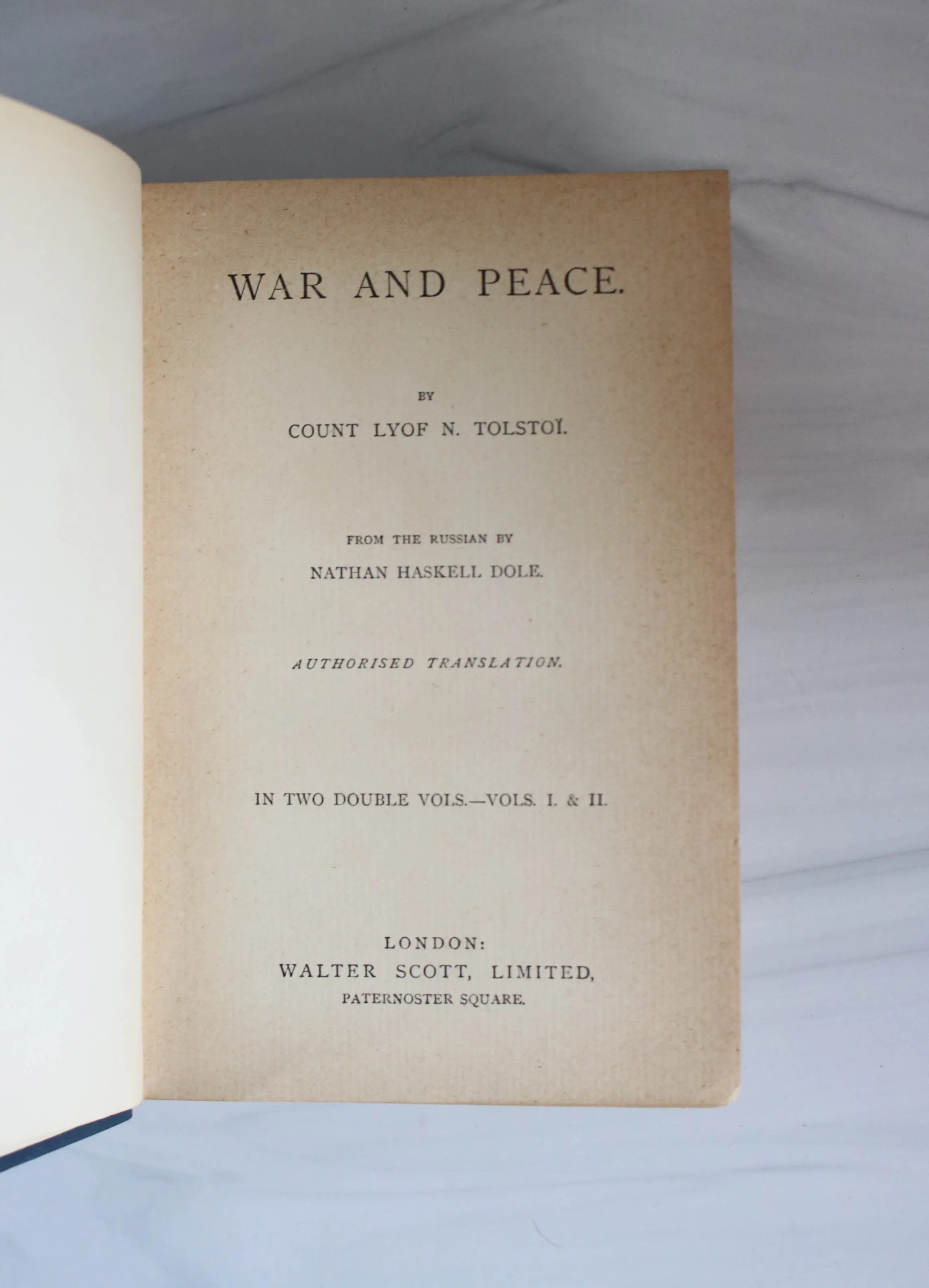 -War and Peace*