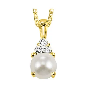 10KT Yellow Gold Stunning Neckwear Pendant - 1/10 ctw