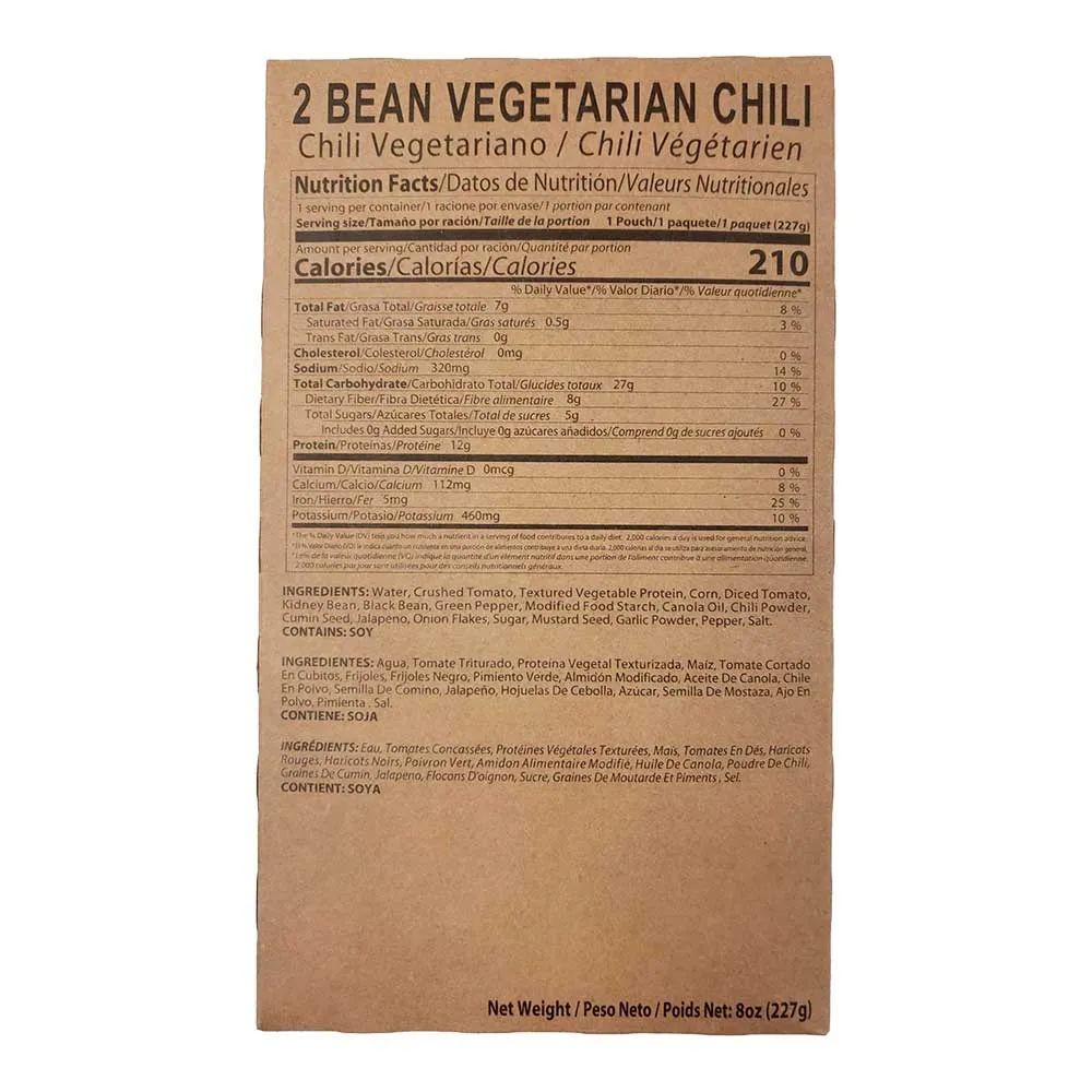 12 Complete Meal MRE Food Supply