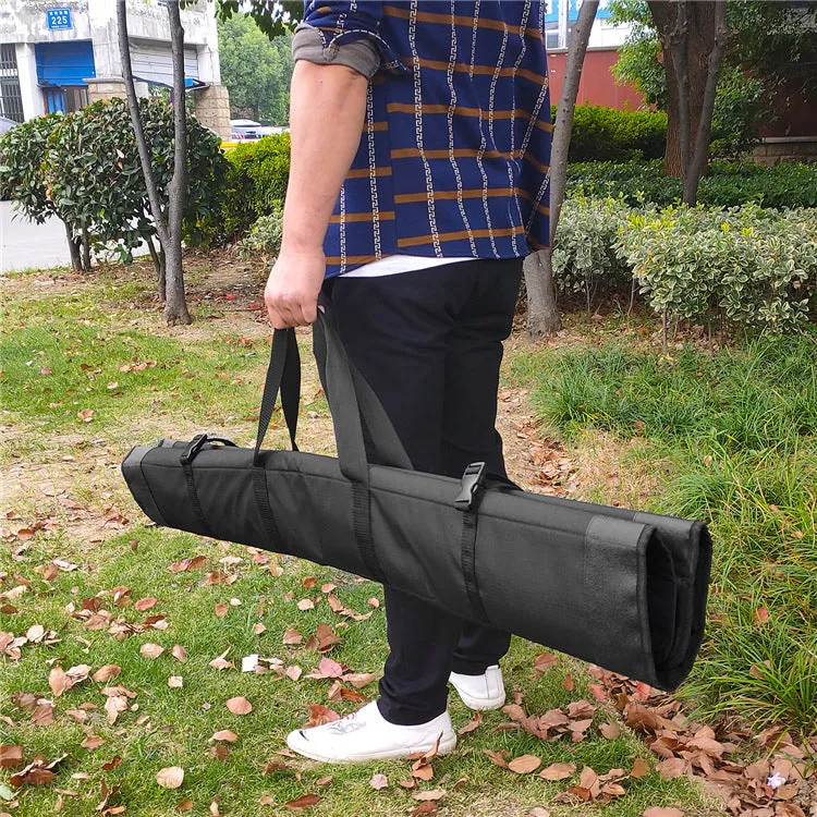 1.3m Foldable Fishing Bag, Waterproof Cowhide Fishing Tackle Bag