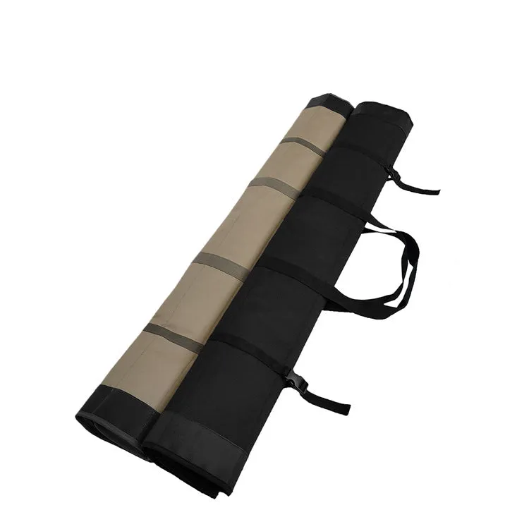 1.3m Foldable Fishing Bag, Waterproof Cowhide Fishing Tackle Bag