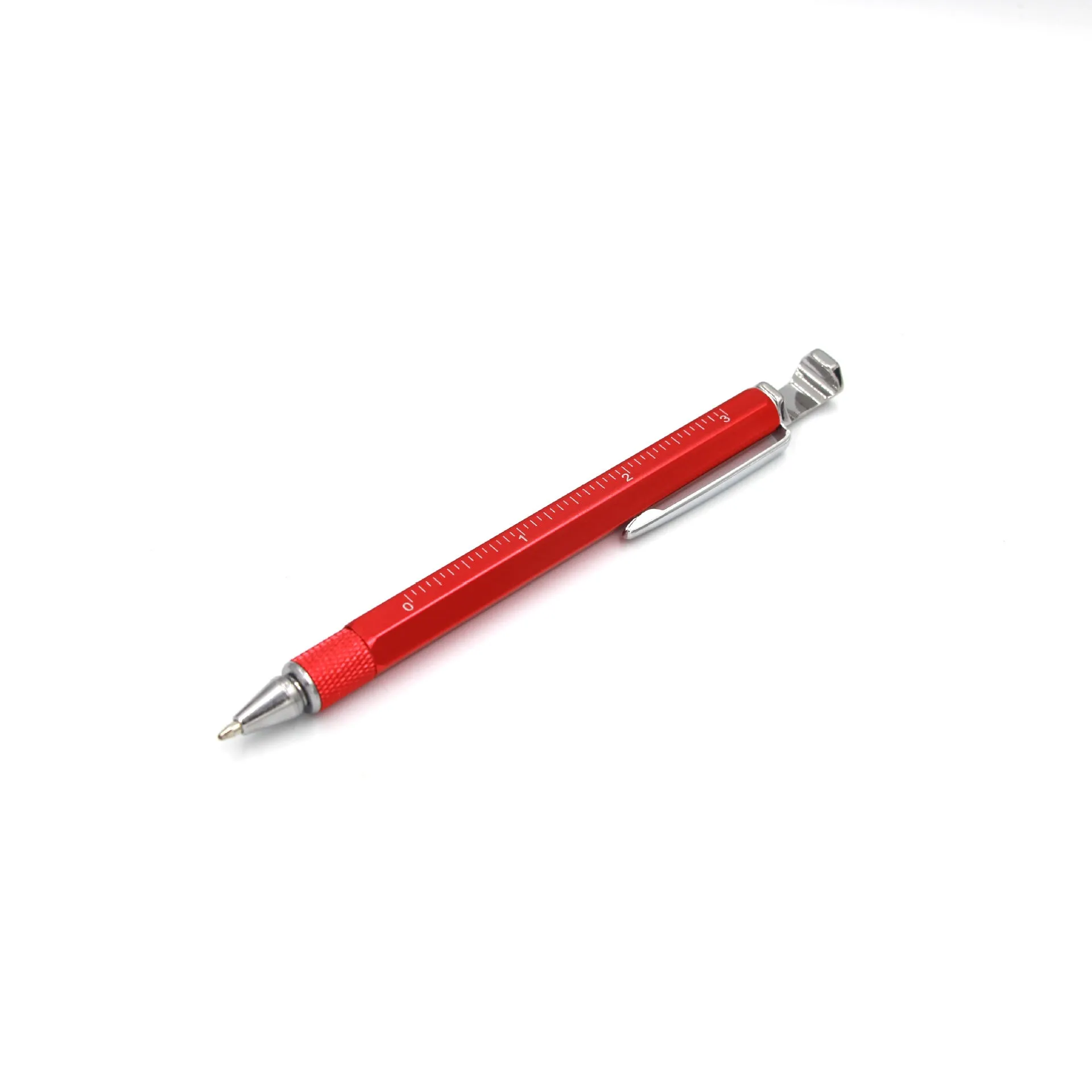 2025 Multi-Function Tool Pen  Stylus, Phone Holder, Bottle Opener, Ruler & Ballpoint | Metal Smart Gift Pen for Men & Tech Lovers