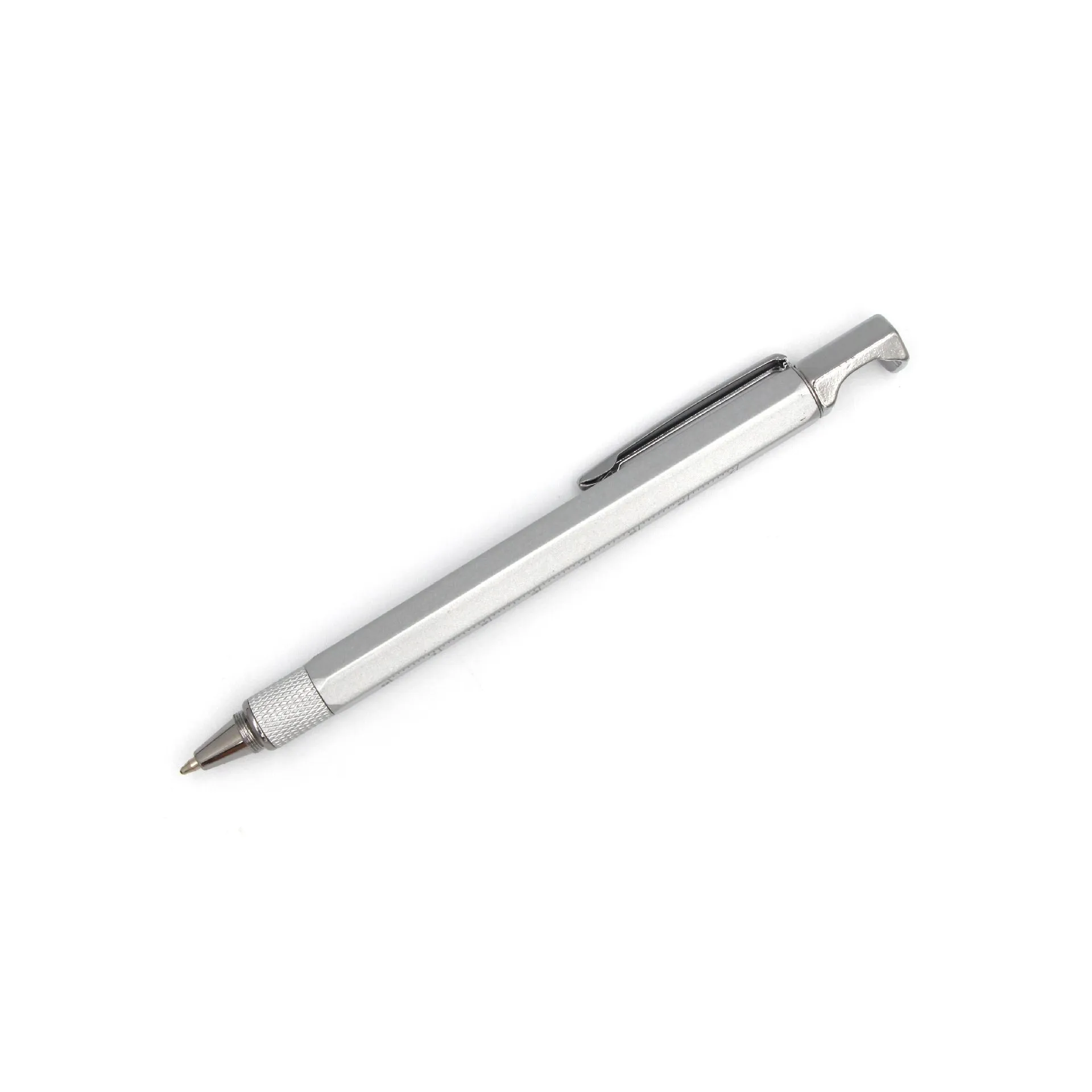 2025 Multi-Function Tool Pen  Stylus, Phone Holder, Bottle Opener, Ruler & Ballpoint | Metal Smart Gift Pen for Men & Tech Lovers