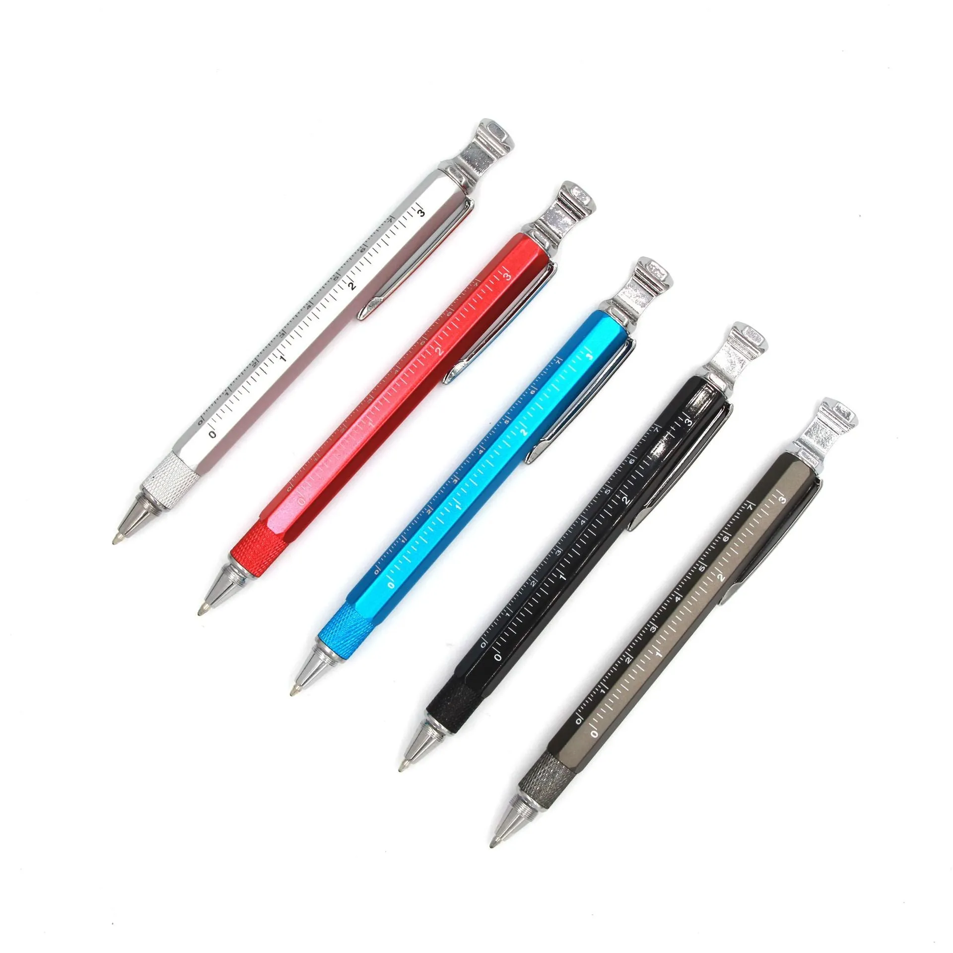 2025 Multi-Function Tool Pen  Stylus, Phone Holder, Bottle Opener, Ruler & Ballpoint | Metal Smart Gift Pen for Men & Tech Lovers