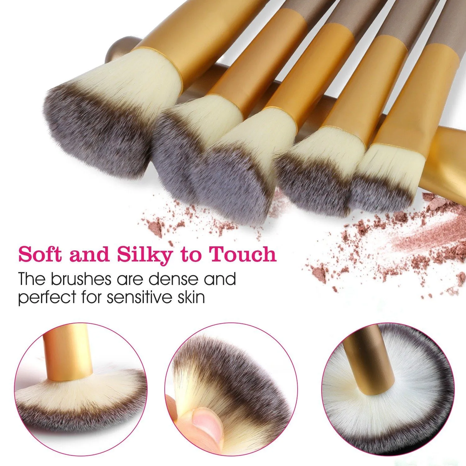 24-Piece: Makeup Brushes Set