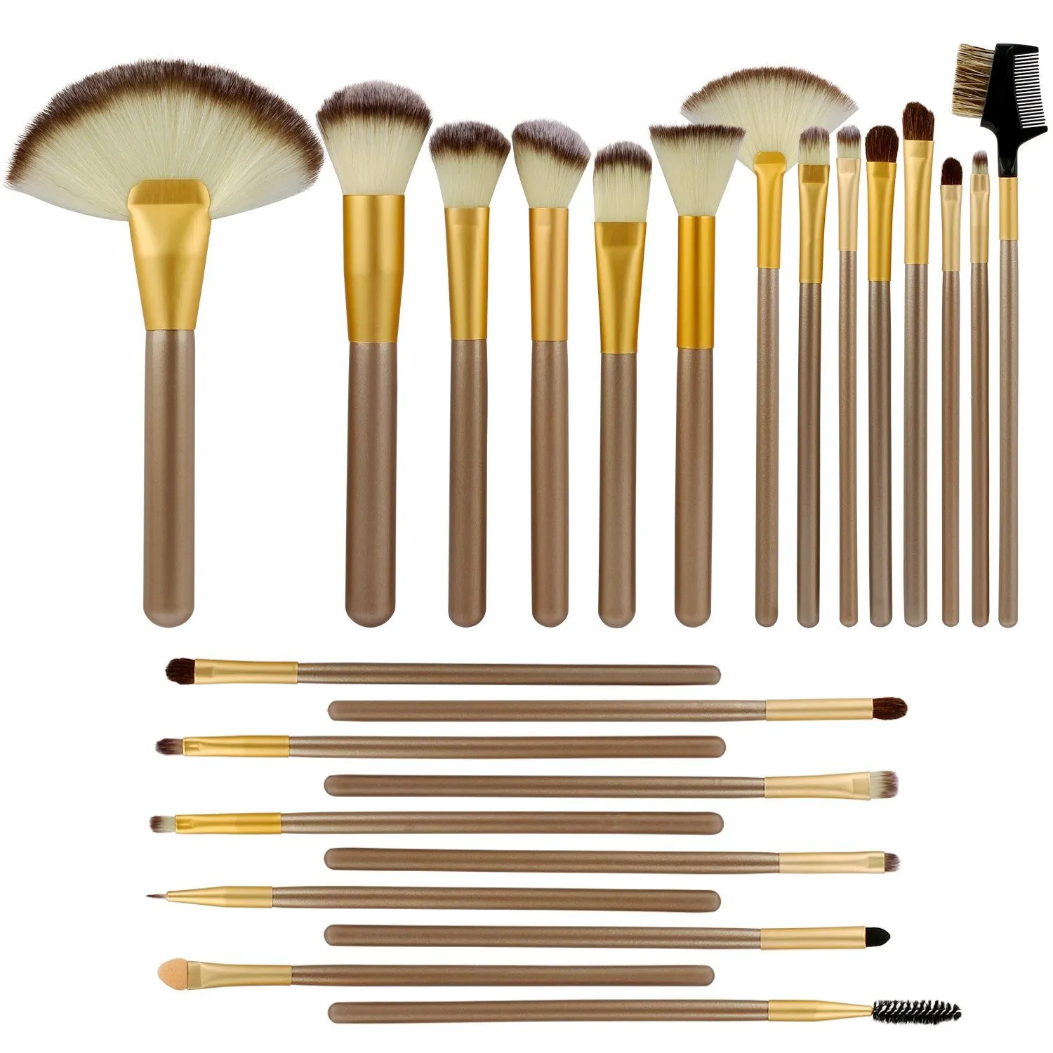 24-Piece: Makeup Brushes Set