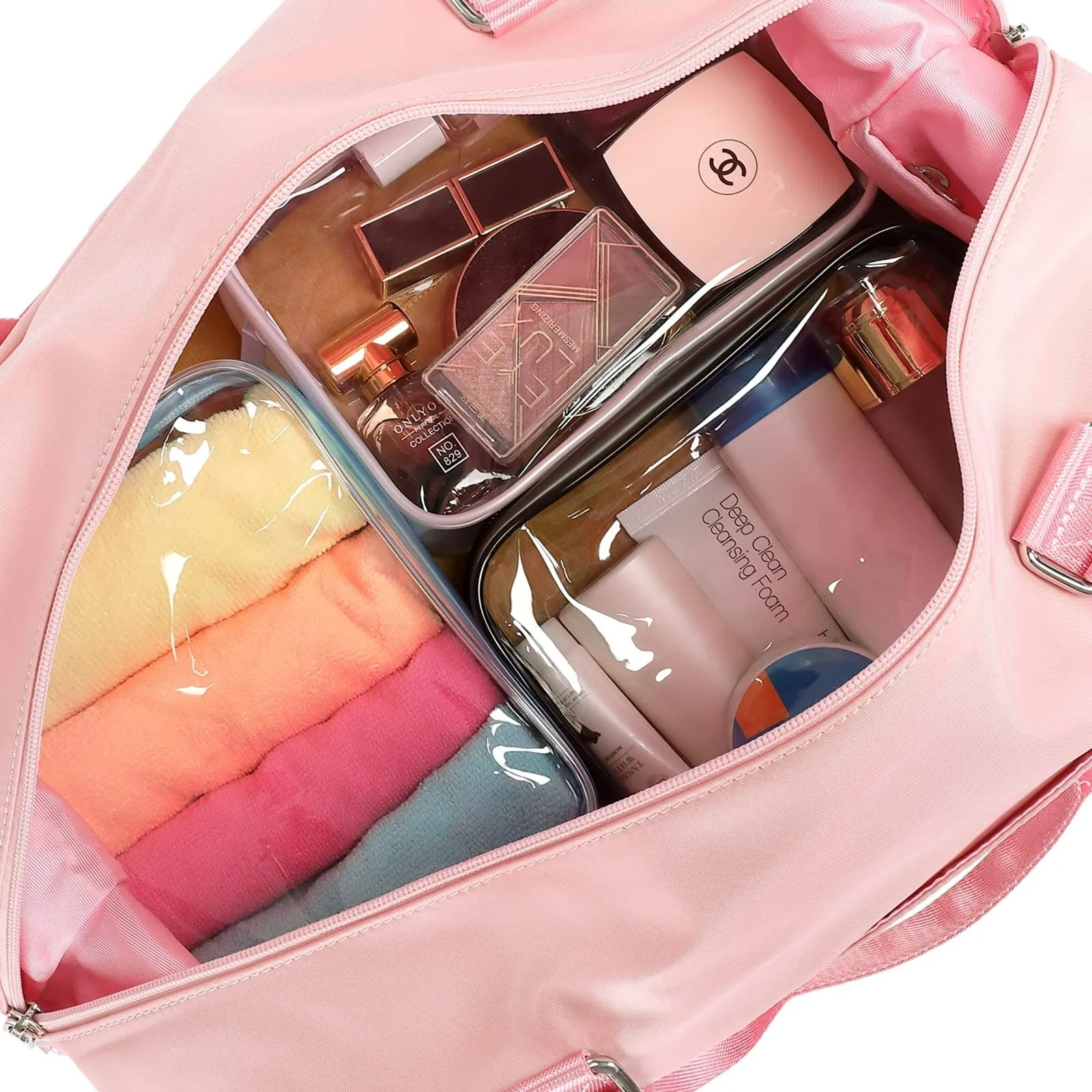 3 Pack Clear Toiletry Travel Airport Bag