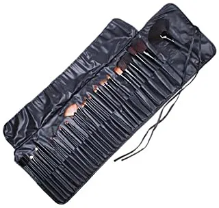 32 PCS Makeup Brush Set   Black Pouch Bag Science Purchase