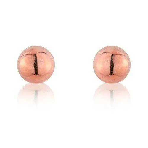 9ct Yellow, White or Rose Gold Stud Earrings - MM8858Q