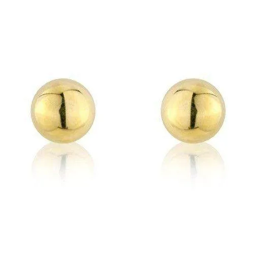 9ct Yellow, White or Rose Gold Stud Earrings - MM8858Q