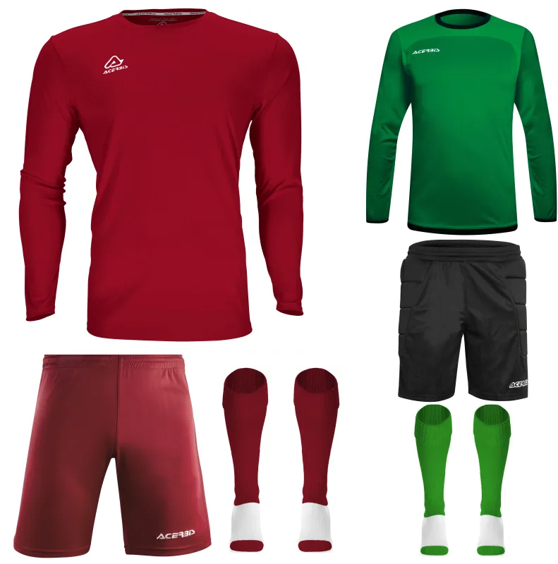 ACERBIS MIDA LS KIT BUNDLE MAROON