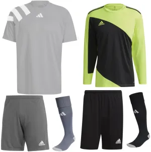 ADIDAS FORTORE 23 KIT BUNDLE GREY WHITE