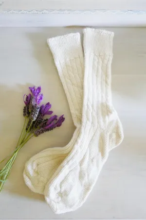 Alpaca bed socks - made in Britain