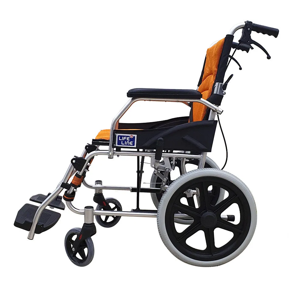 Aluminium Light Weight Standard Push Chair-18"