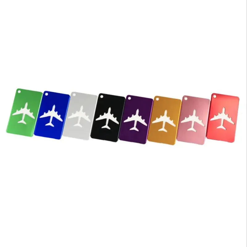 Aluminium Suitcase Luggage Tag Airplane Travel Bag Identifier