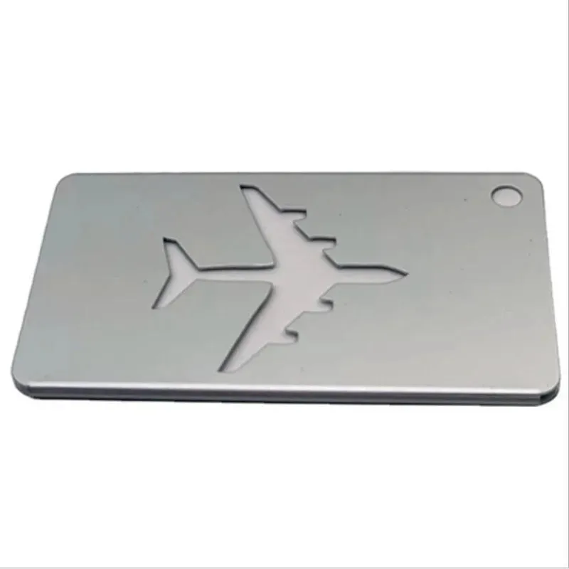 Aluminium Suitcase Luggage Tag Airplane Travel Bag Identifier