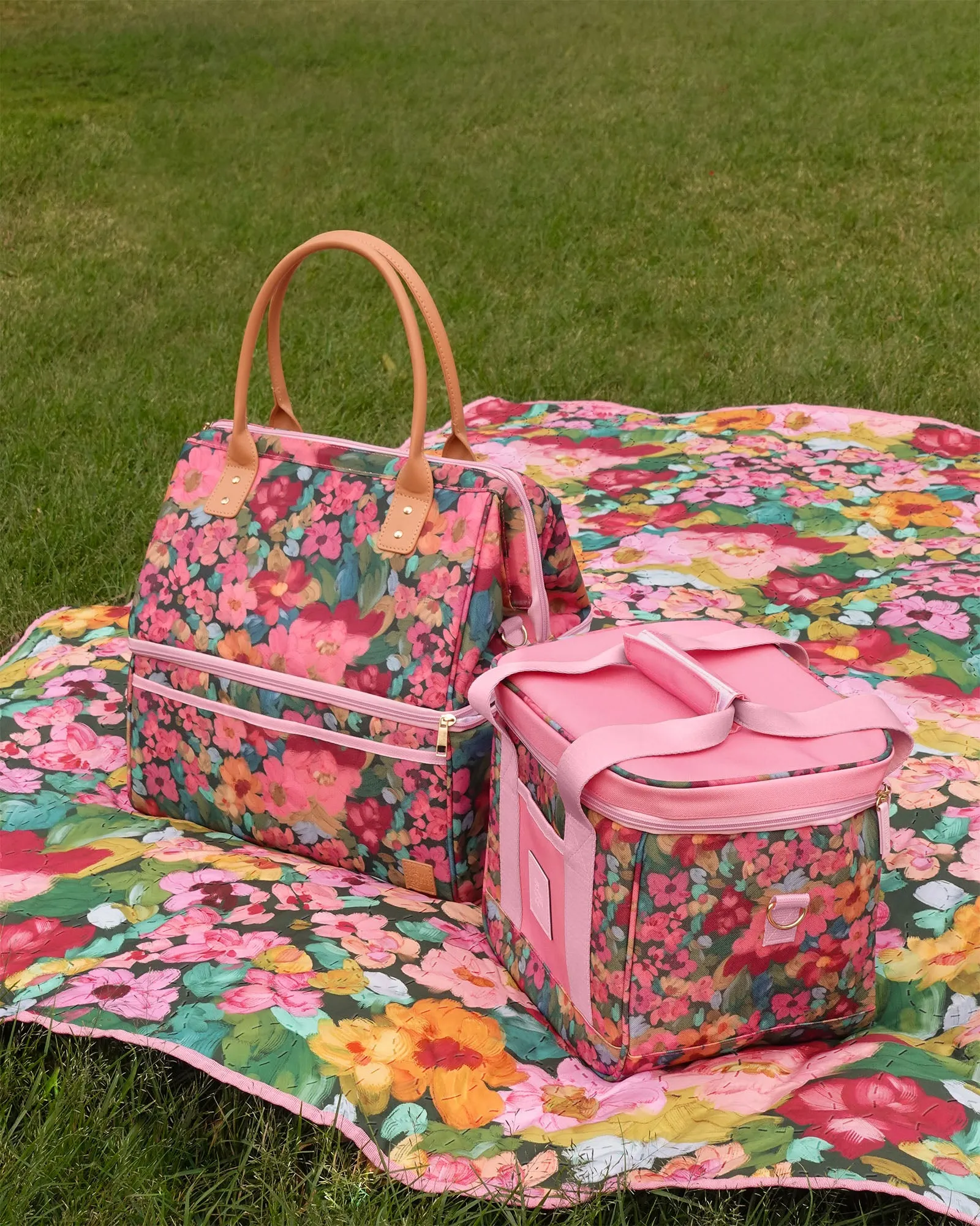 Amongst the Flowers Midi Cooler Bag
