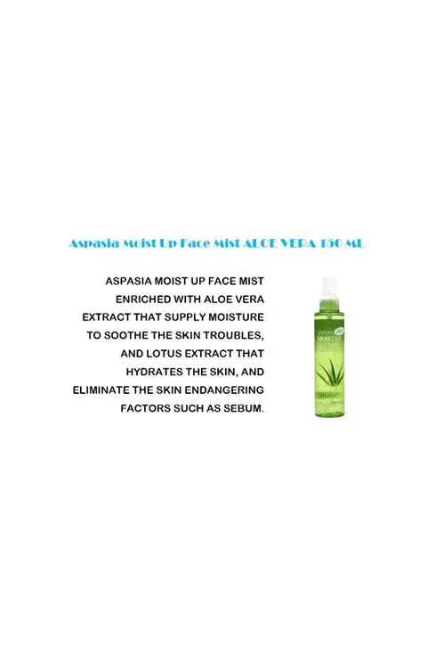[ASPASIA] Moist Up Face Mist Aloe 150ml