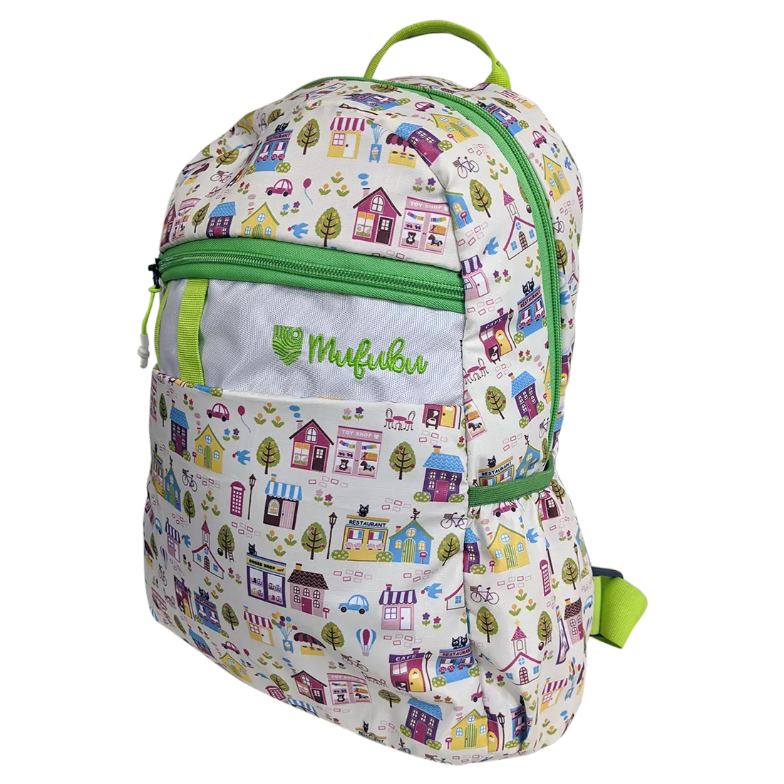 Backpack- House & Trees