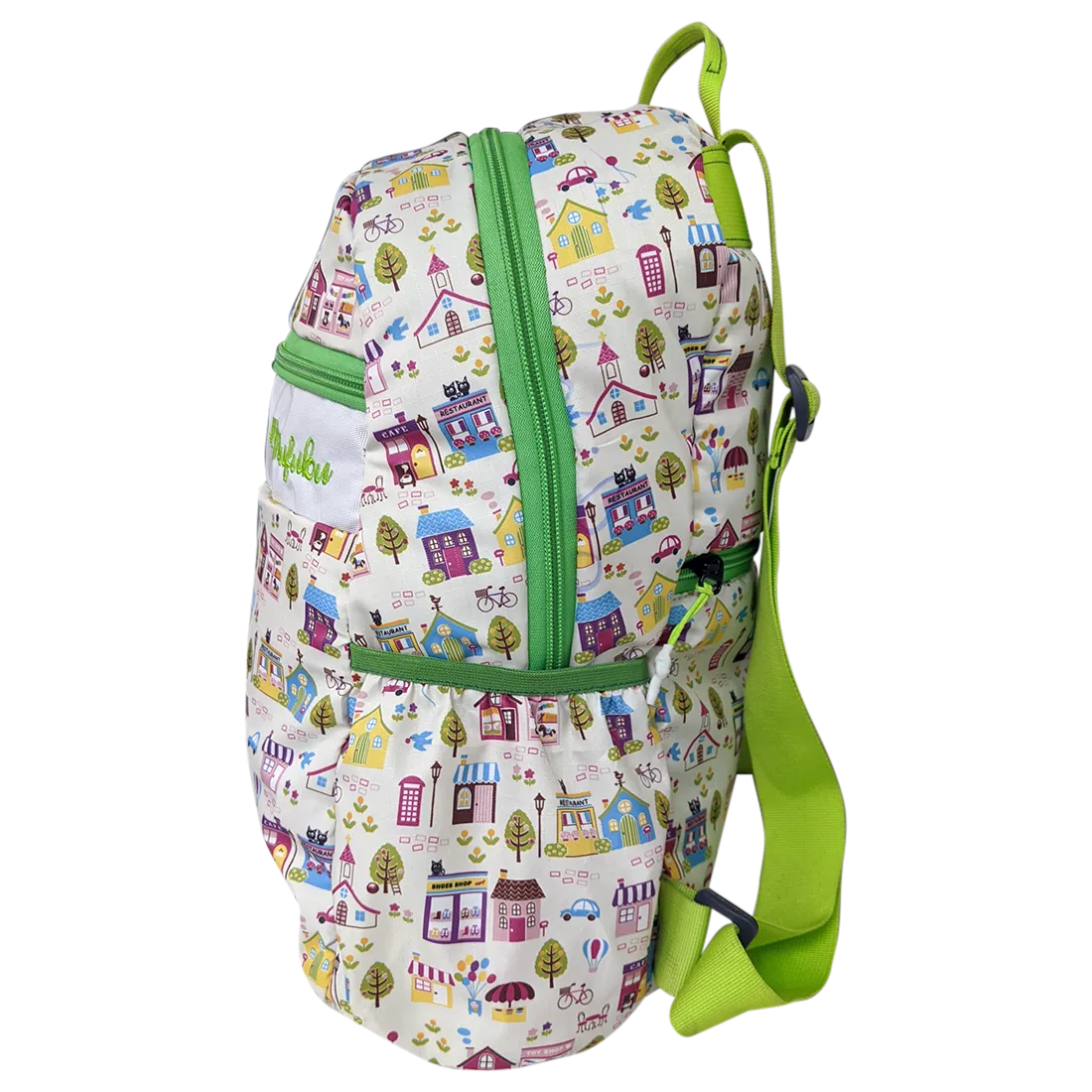 Backpack- House & Trees