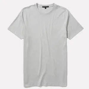 Barakett Short Sleeve Crew Neck Tee-Shirt / Chalk