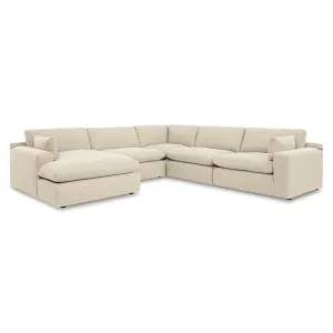 Benchcraft Elyza Fabric 5 pc Sectional 1000616/1000646/1000677/1000646/1000665