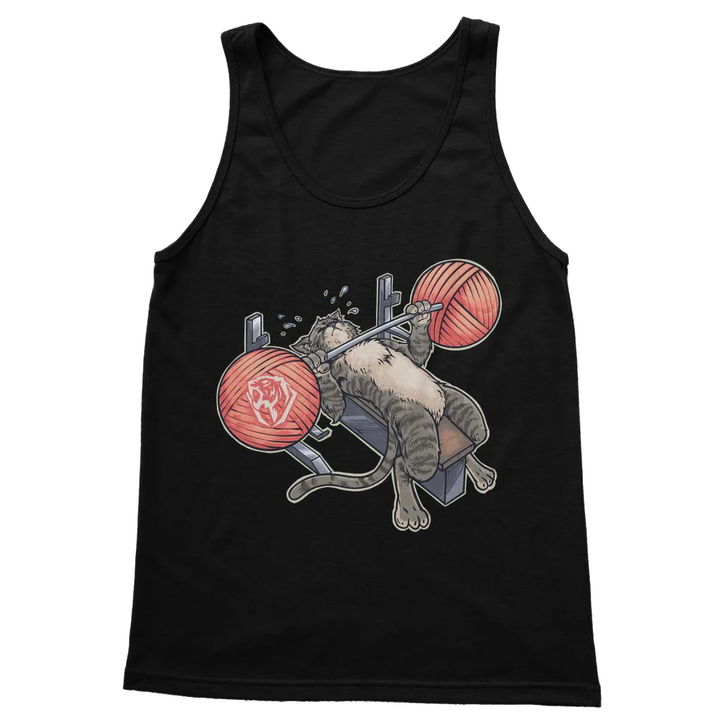 Benchpressing Tabby Cat Tank (UK)