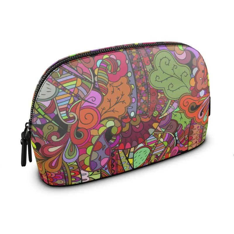 Betsu Leather Makeup Bag