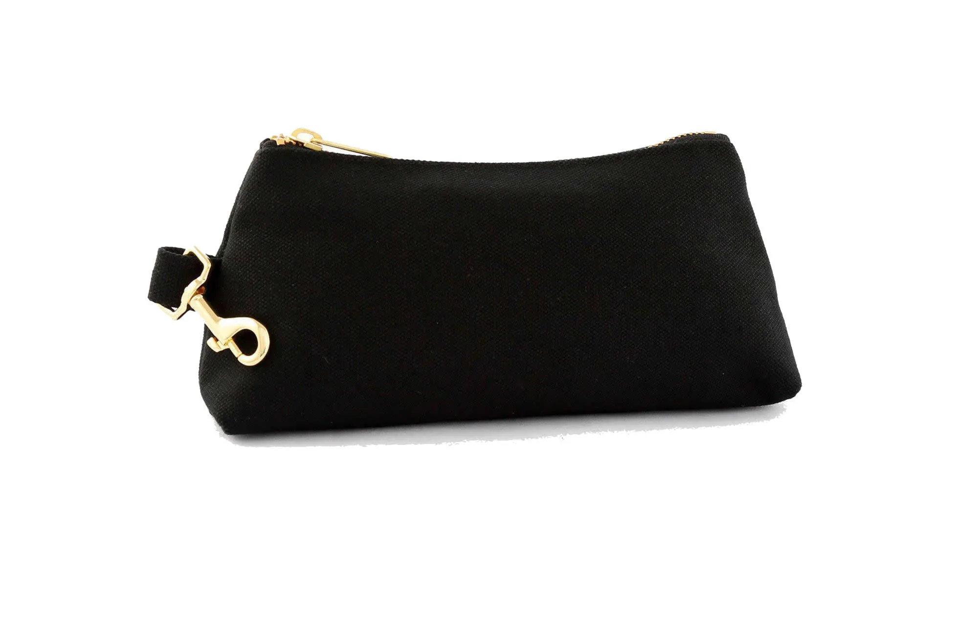 Black Classic Canvas IT BAG • Pouch