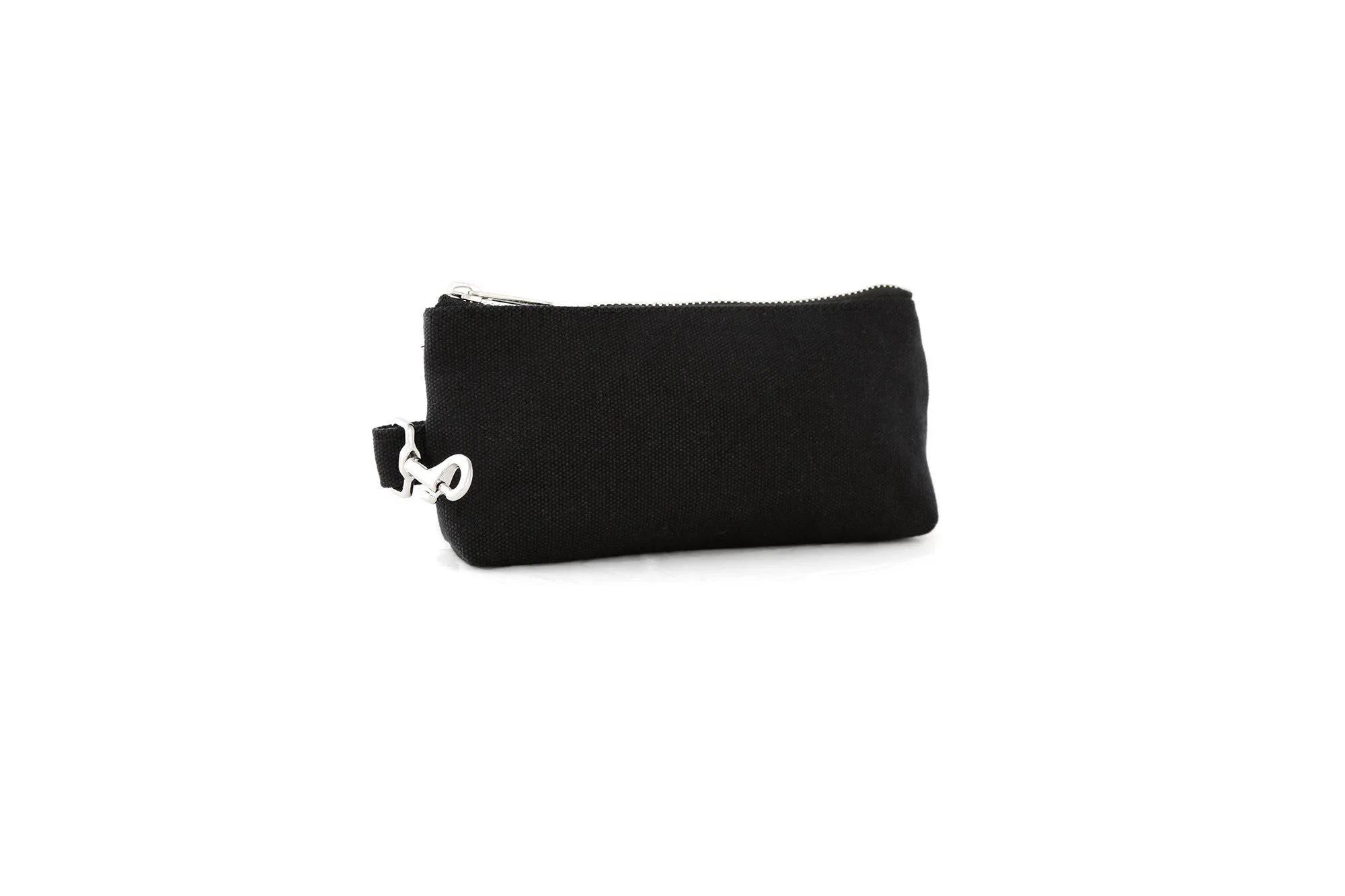 Black Classic Canvas IT BAG • Pouch