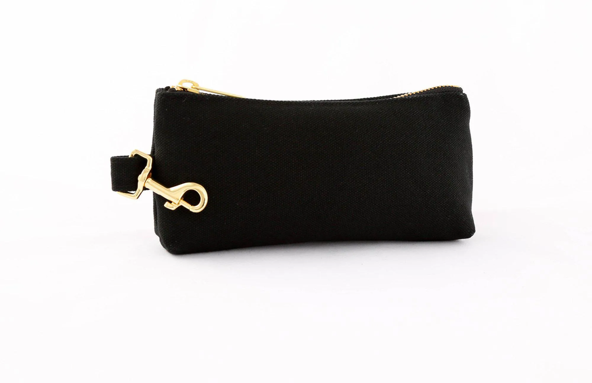 Black Classic Canvas IT BAG • Pouch