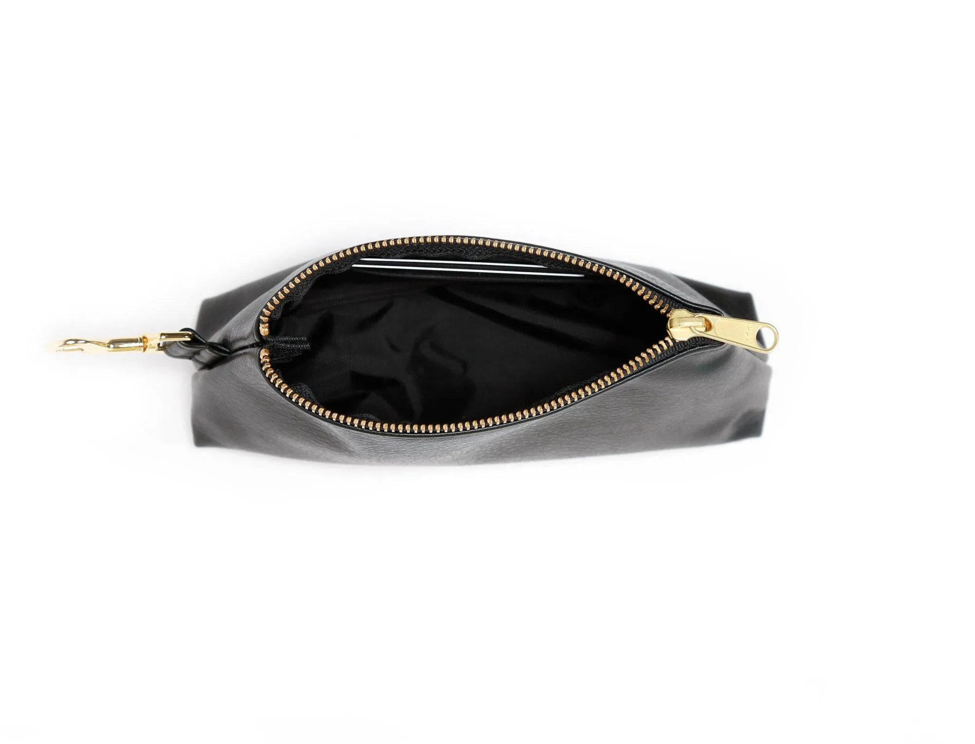 Black Classic Canvas IT BAG • Pouch