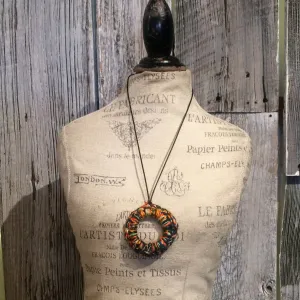 Boho Chic Fiber Necklace