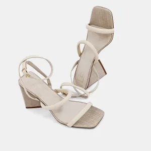 Bone Woven Evangeline Heel