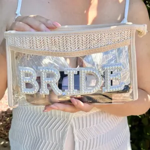 Bride Boho Clear Makeup Bag