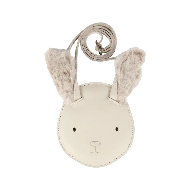 Britta Exclusive Purse | Rabbit | Cream Leather