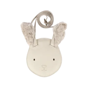 Britta Exclusive Purse | Rabbit | Cream Leather