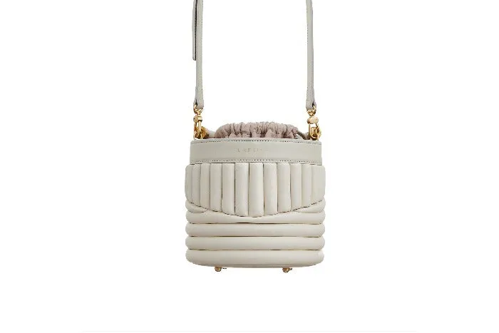 BUCKET BAG - Milky