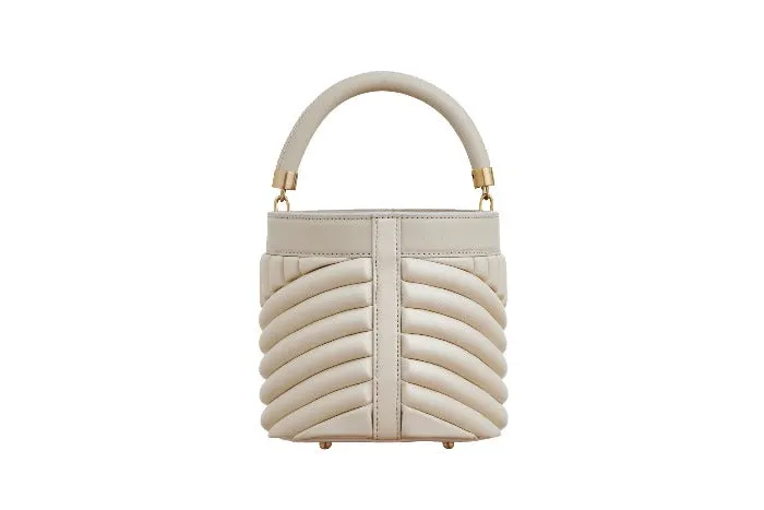 BUCKET BAG - Milky