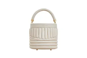 BUCKET BAG - Milky