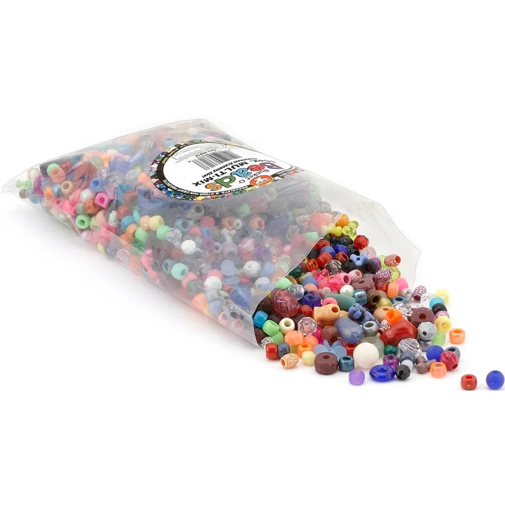 Bucket of Beads Multi Mix