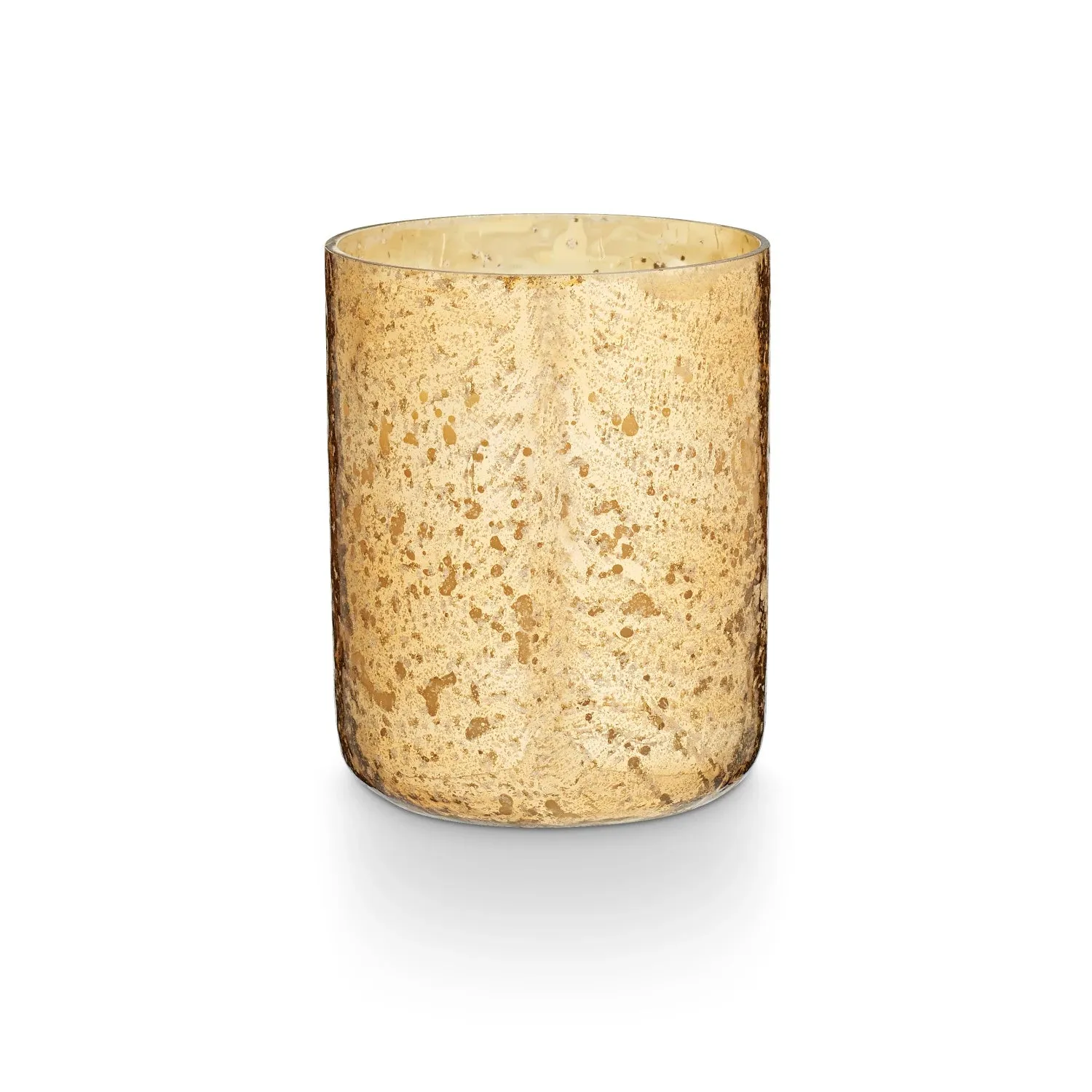 Cassia Clove Small Luxe Sanded Mercury Glass Candle