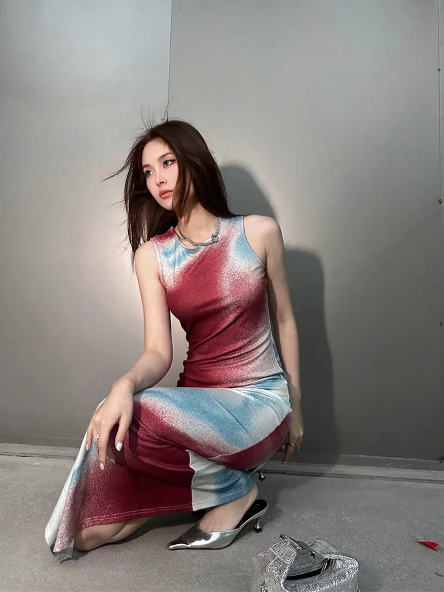 Chic Gradient Dress