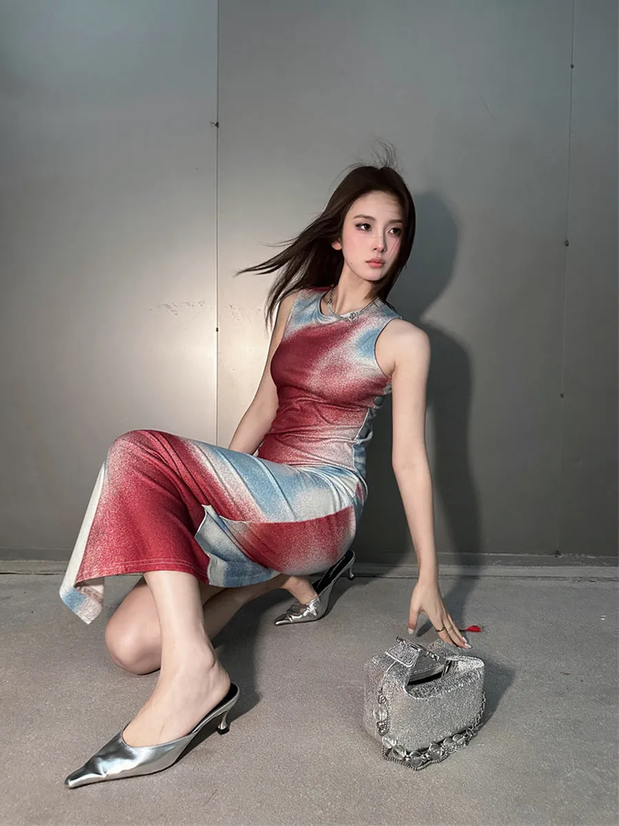 Chic Gradient Dress