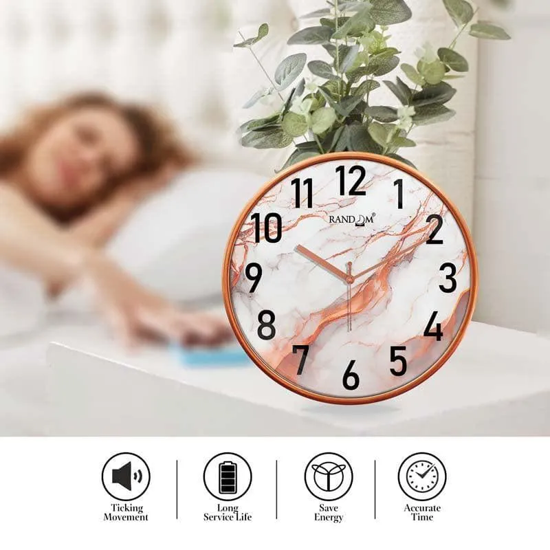 Chic Rosegold Wall Clock