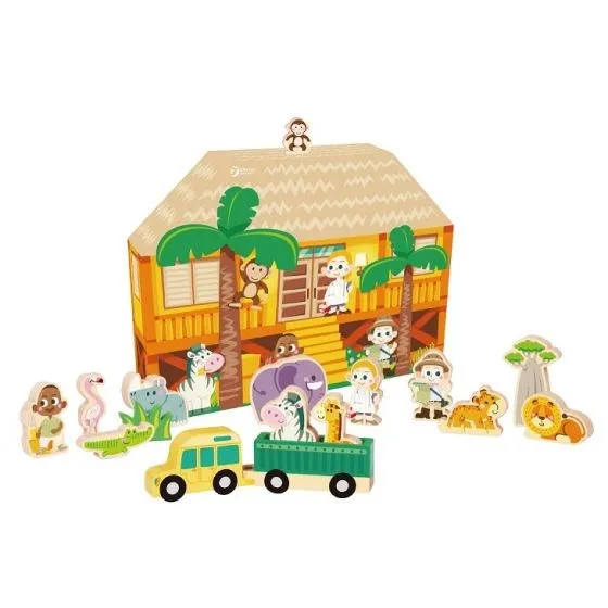 Classic World Play & Tell - Wild Animals
