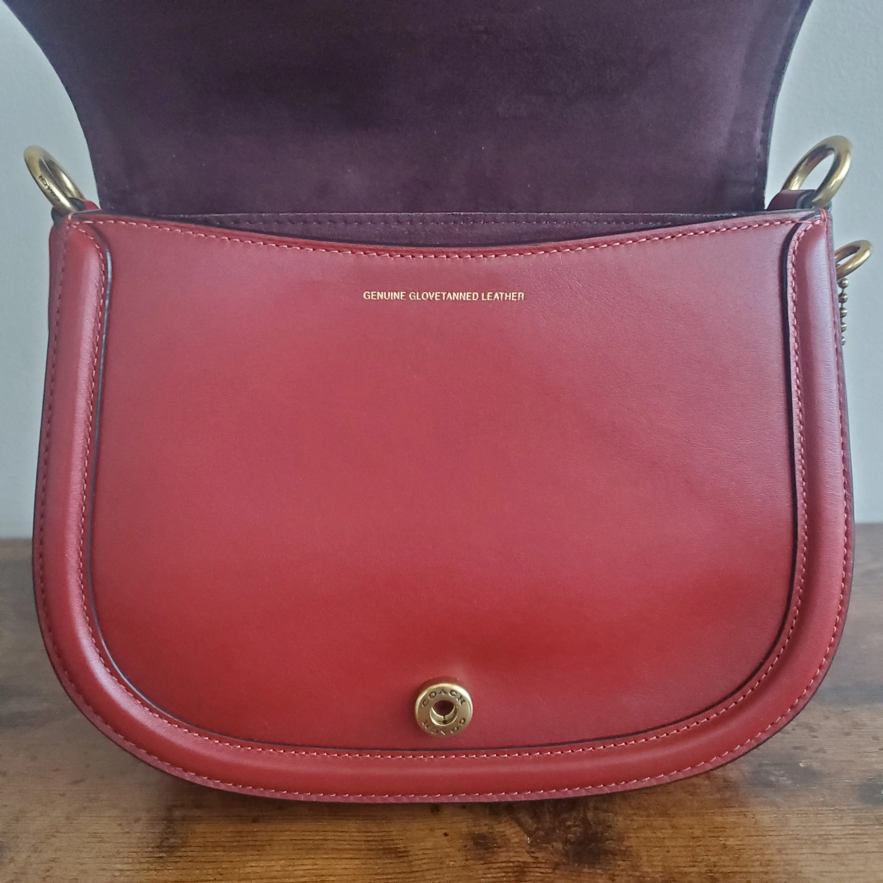 Coach Beat Saddle Bag