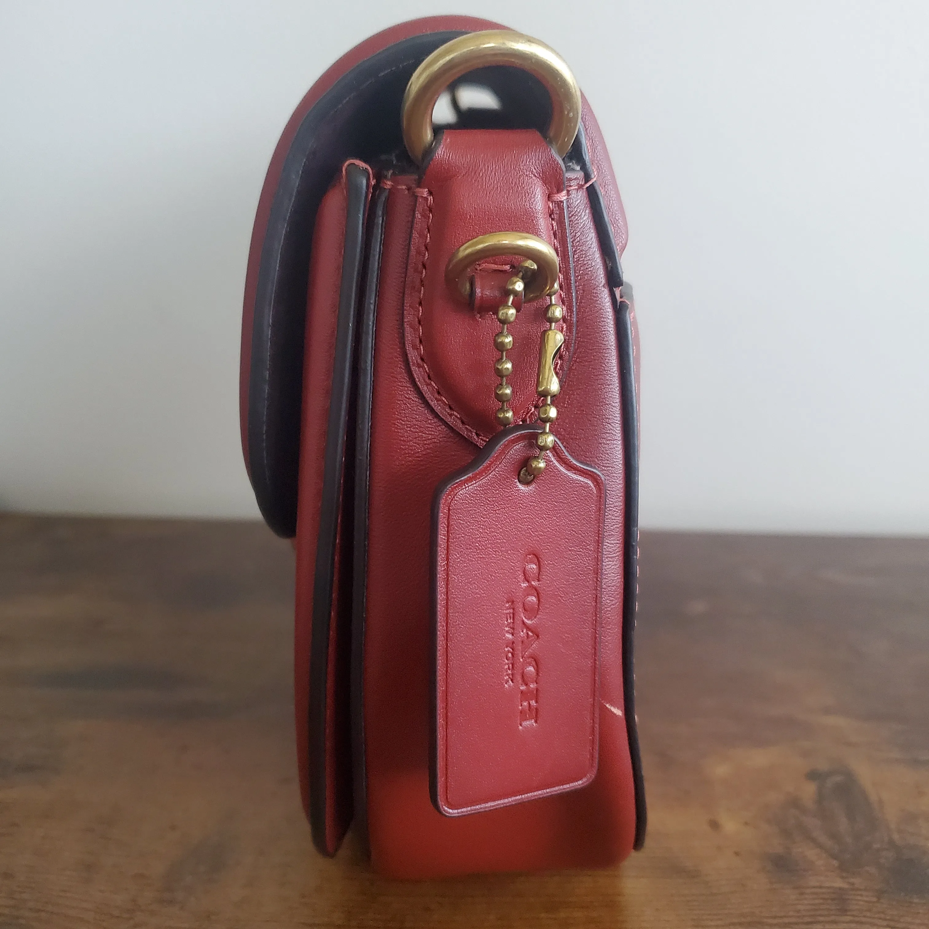 Coach Beat Saddle Bag