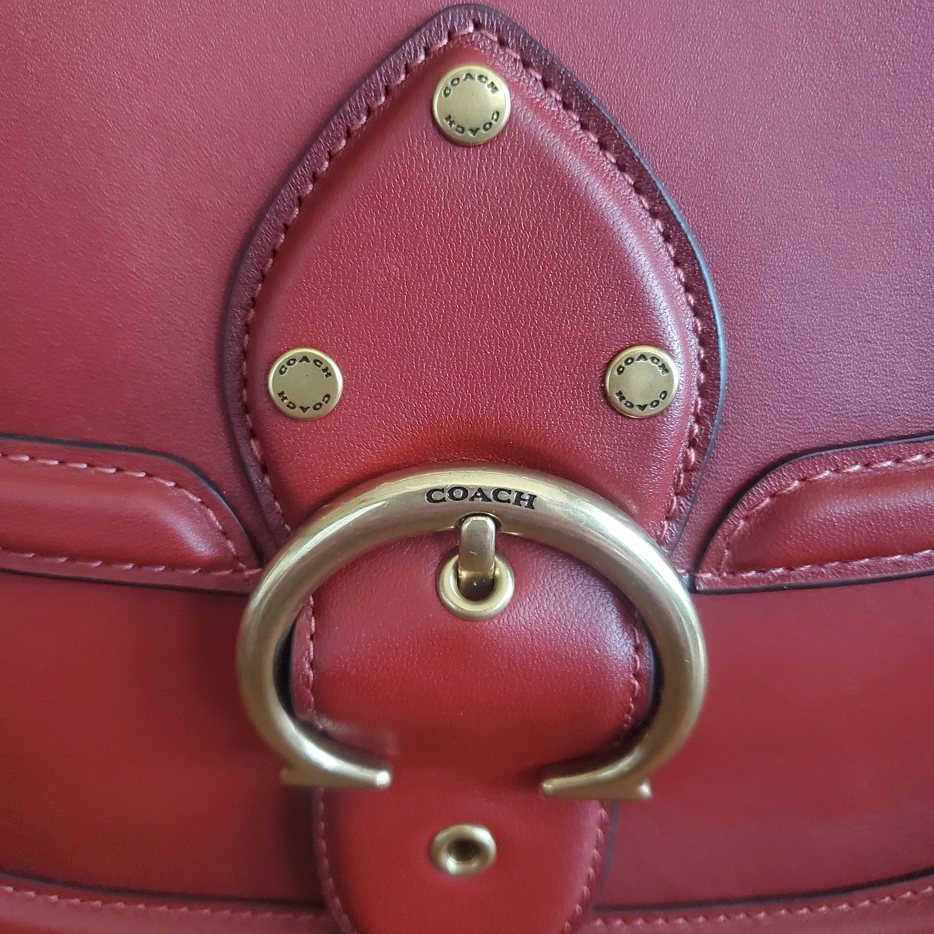 Coach Beat Saddle Bag