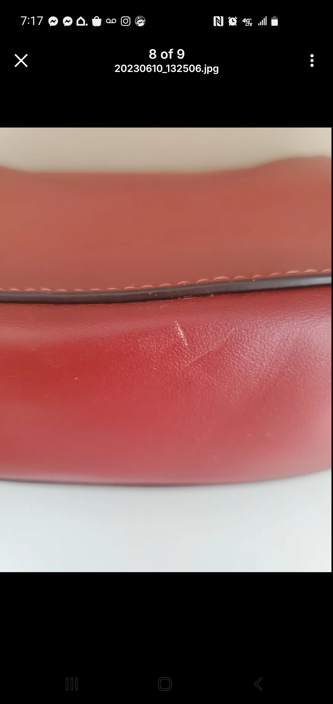 Coach Beat Saddle Bag